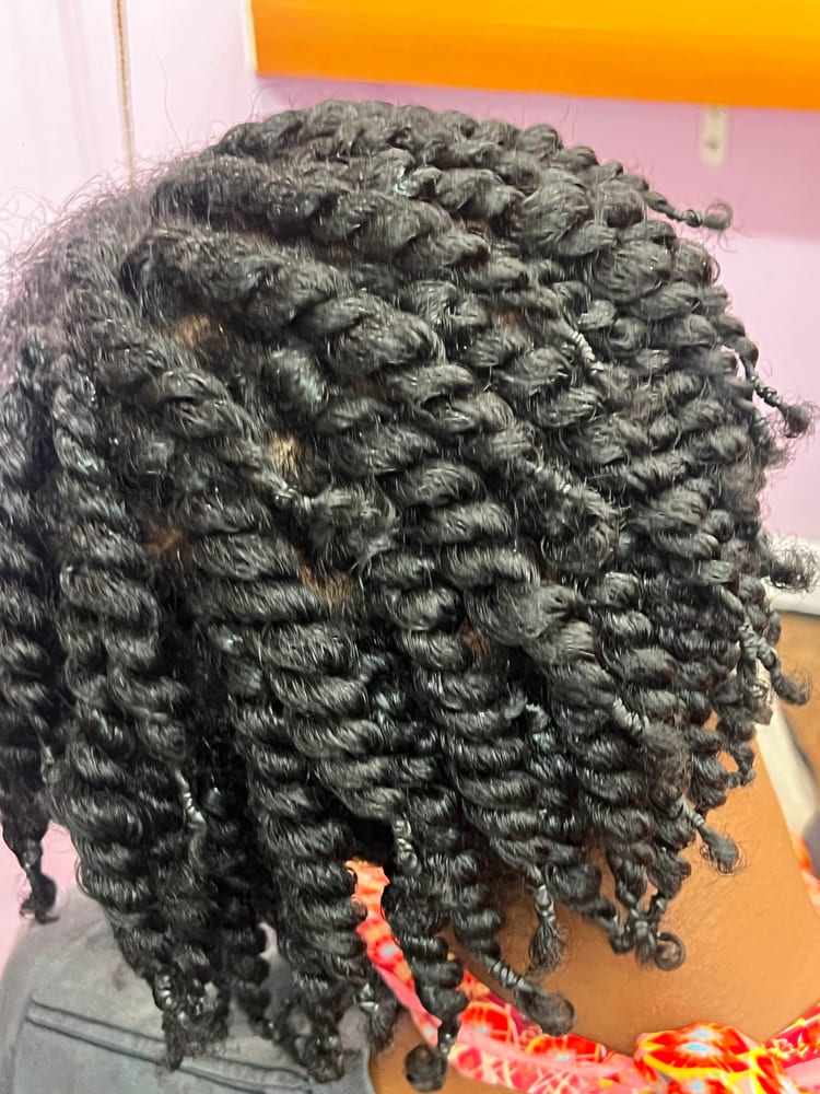 Men's twists by Akwaba Hair Braiding