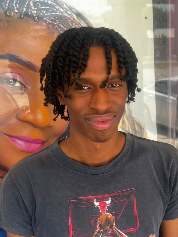 Men's twists by Akwaba Hair Braiding