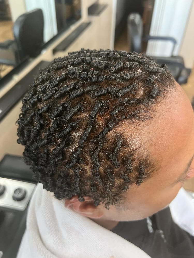 Men's twists by Akwaba Hair Braiding