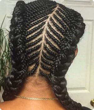 Cornrows video by Akwaba Hair Braiding