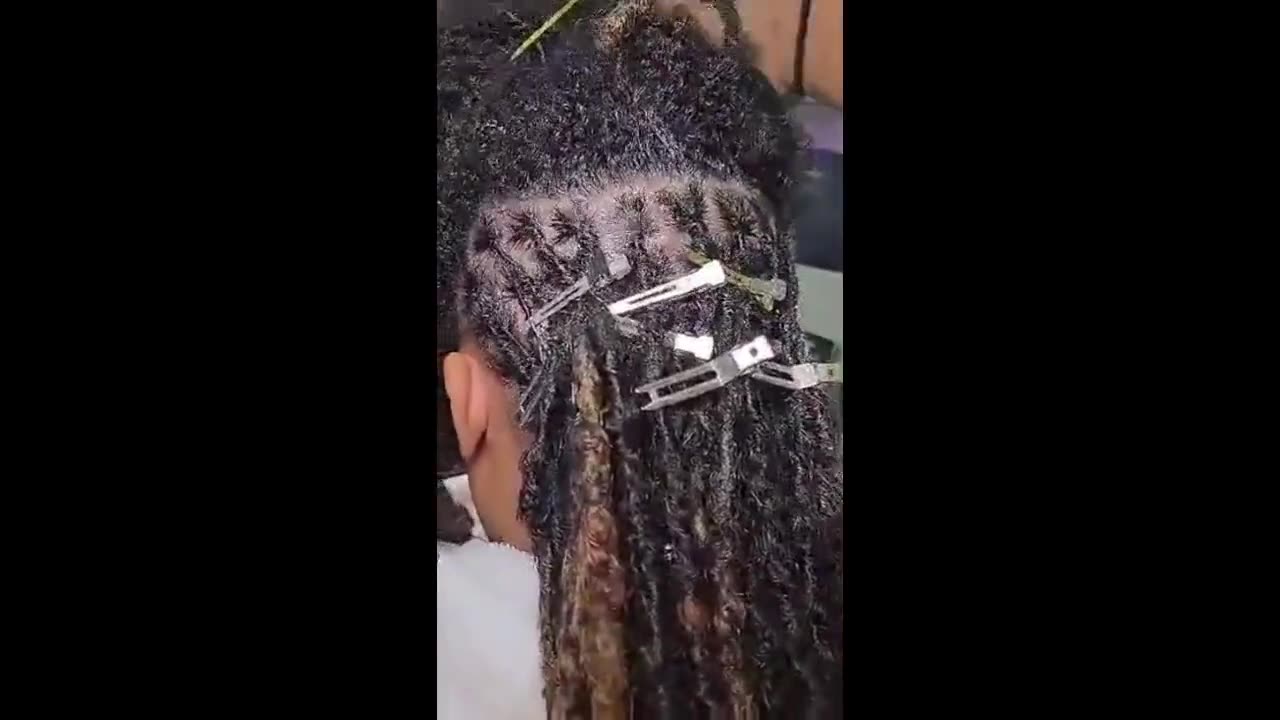 Locs video by Akwaba Hair Braiding